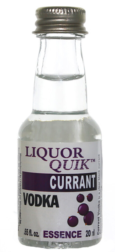 Liquor Quik Natural Vodka Essence 20 mL (Currant Vodka)
