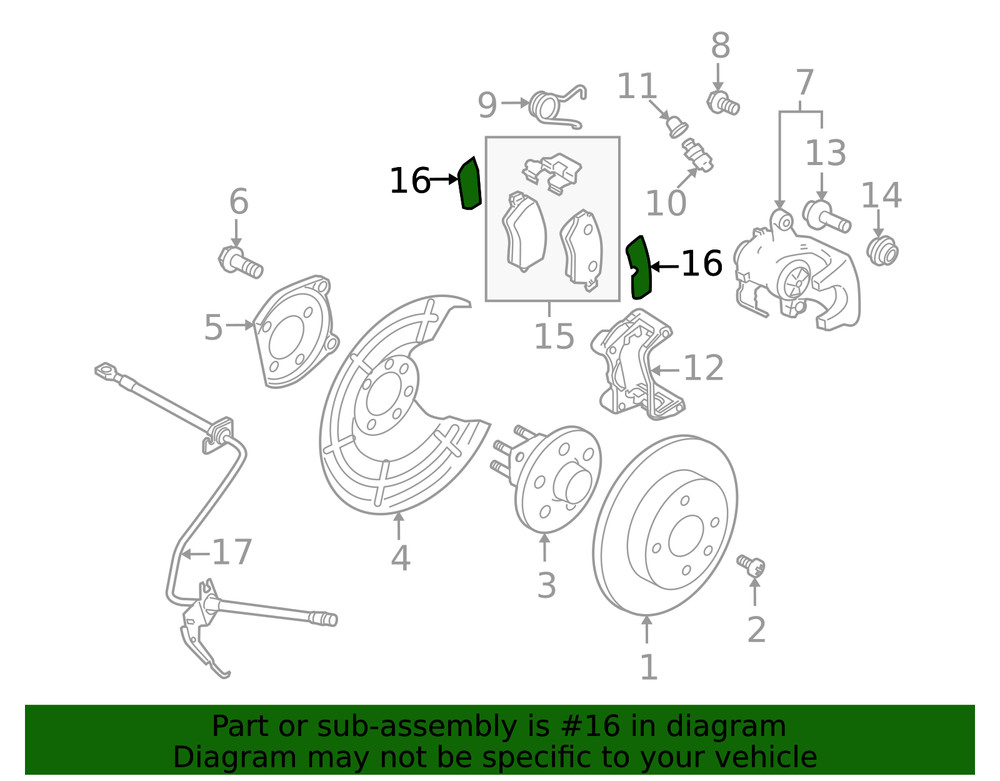 Genuine GM Mount Kit 93179863