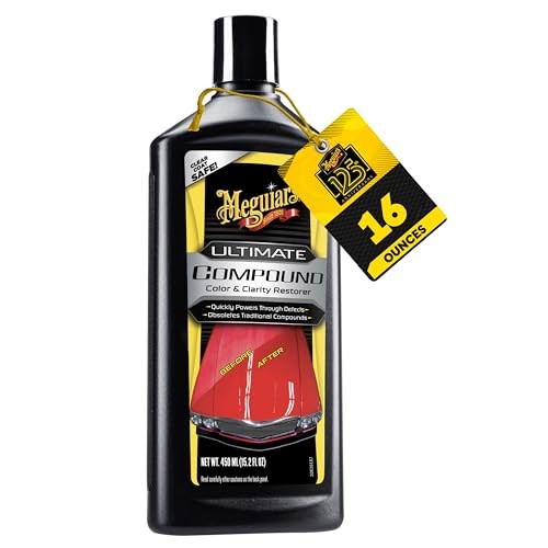 Meguiar’s Pro-Grade Car Scratch Remover for Paint Correction, Ultimate Compound
