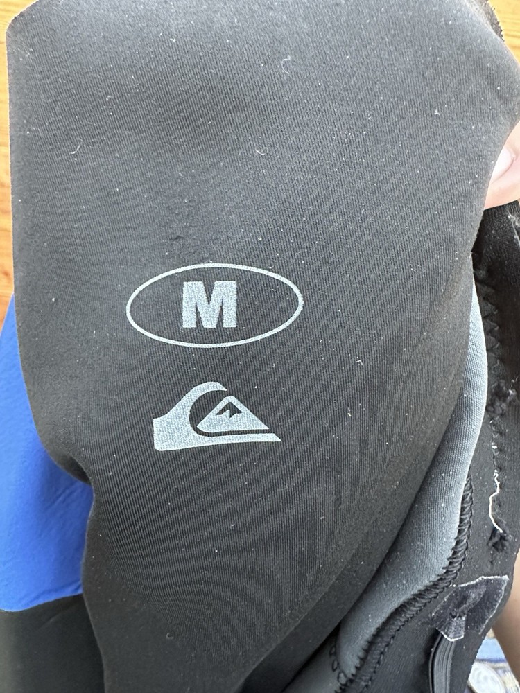Quicksilver Syncro Wet Suit Size 12B 4:3 Warm Flight Technology Navy Blue