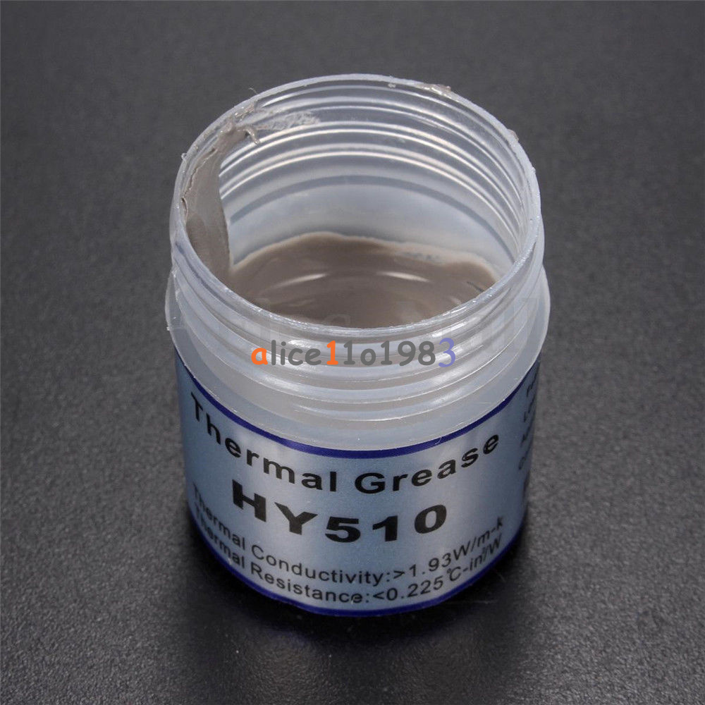 For CPU GPU Chipset Cooling HY510 10g Grey Thermal Conductive Grease Paste