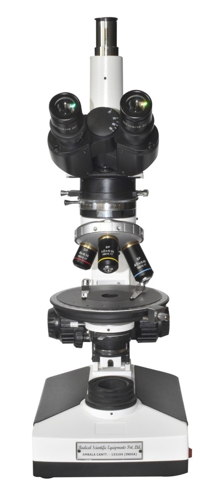 Polarizing Microscope w Camera Port, Bertrand, Objective Centring & Tint Plates