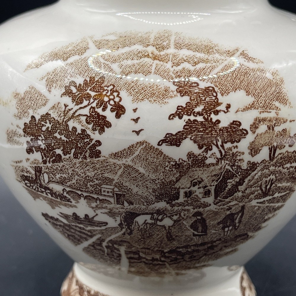 Pitcher Creamer Ceramic Rural Scenic View