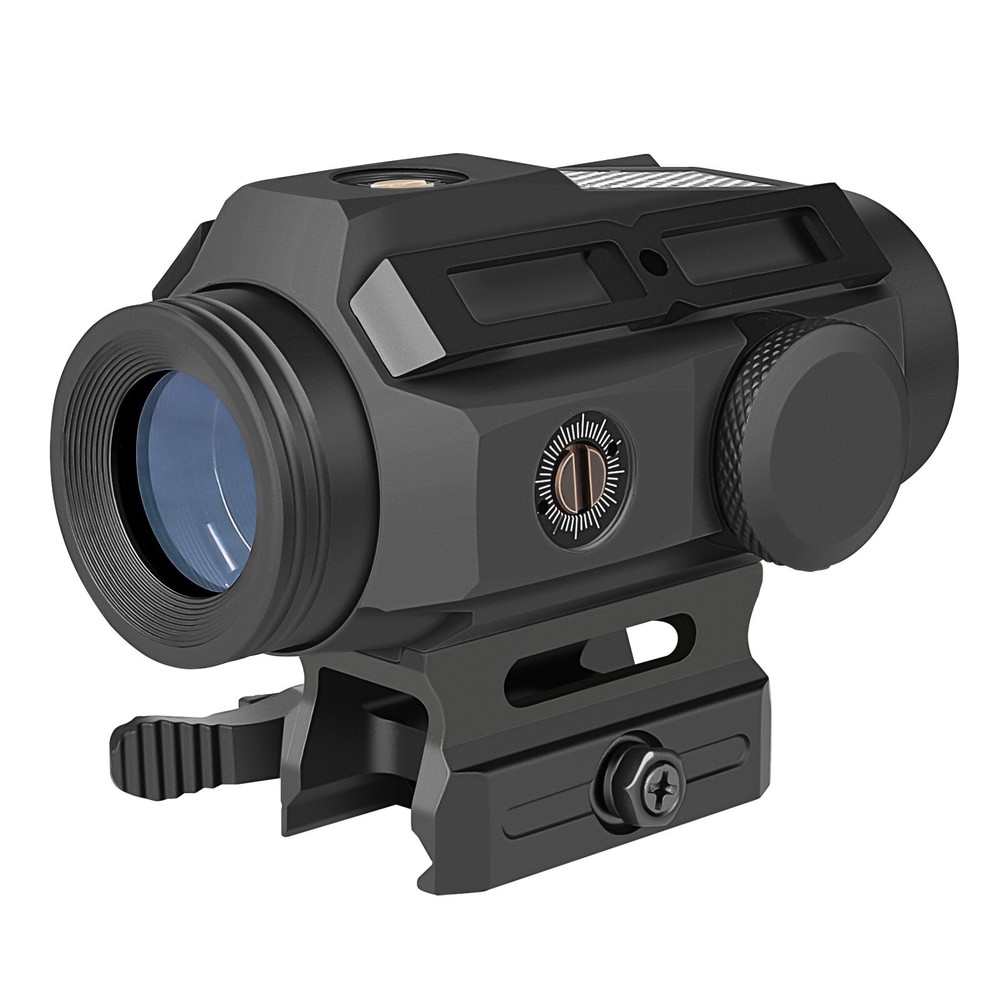 Vigilance Innovations Solar Powered Red Dot Sight Reflex Scope With QD Mount