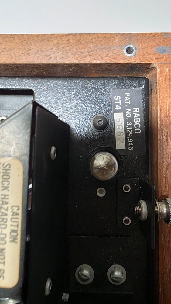 Rabco st4 turn table vinyl player