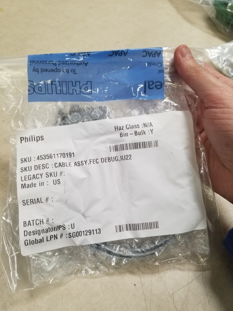 Philips 453561170191 - FEC DEBUG IU22 CABLE ASSEMBLY