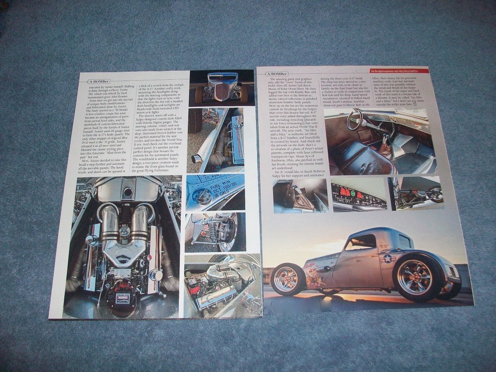 1930 Model A 3-Window Coupe Custom Build Article "A-BOMBer" A-17