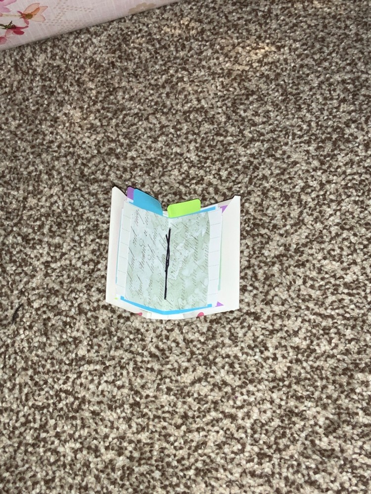 Handmade decorative mini book journal
