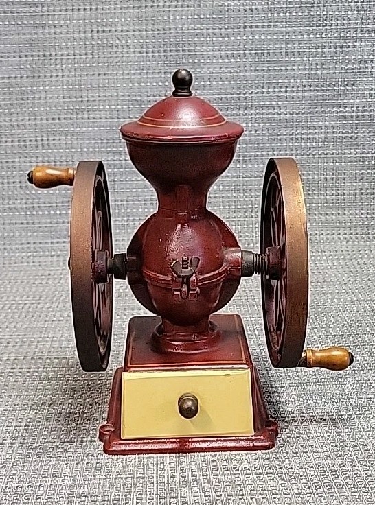 OHN WRIGHT Cast Iron Coffee Mill Grinder Antiqu G3D