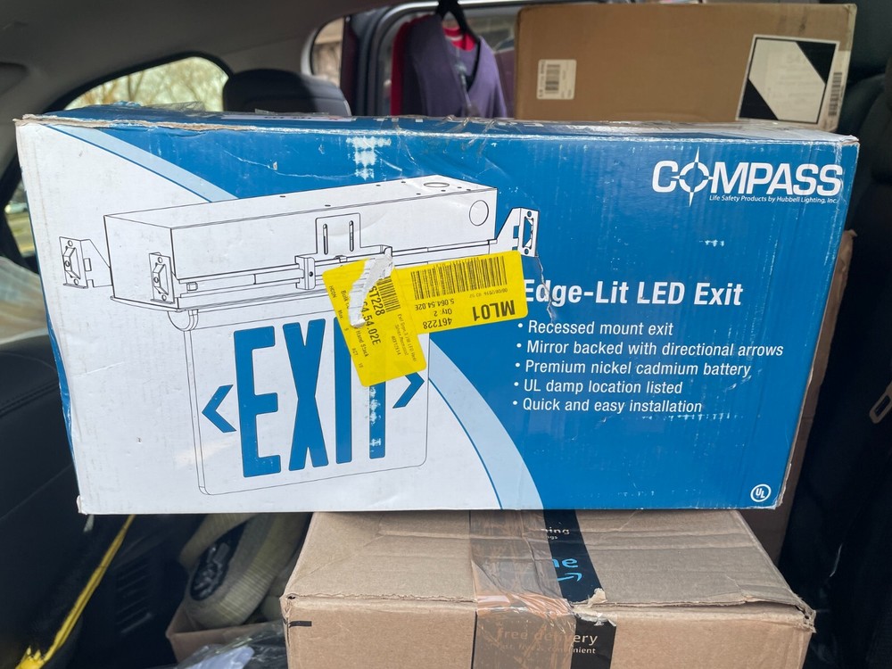 Exit Sign - 46T228 / CELR2RNE / 46T227 Is The Current model