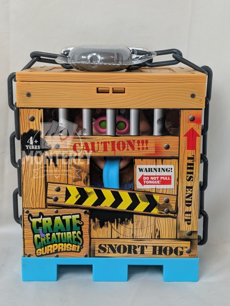 Crate Creatures Surprise RARE SNORT HOG Interactive Electronic Toy NEW READ
