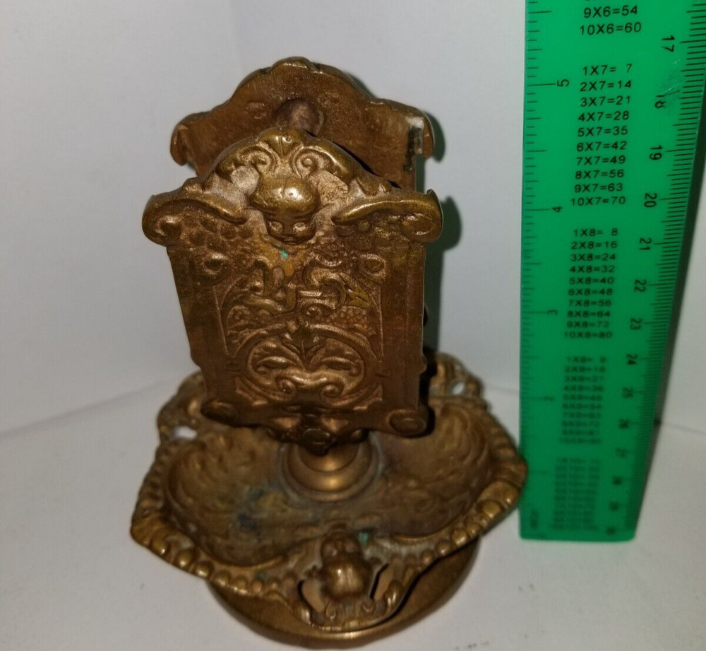 WM Bernard Bronze Matchstand