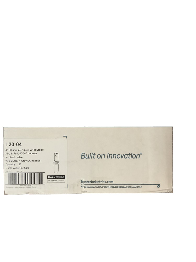 Hunter I20-04 Plastic Rotor Heads (1Case)