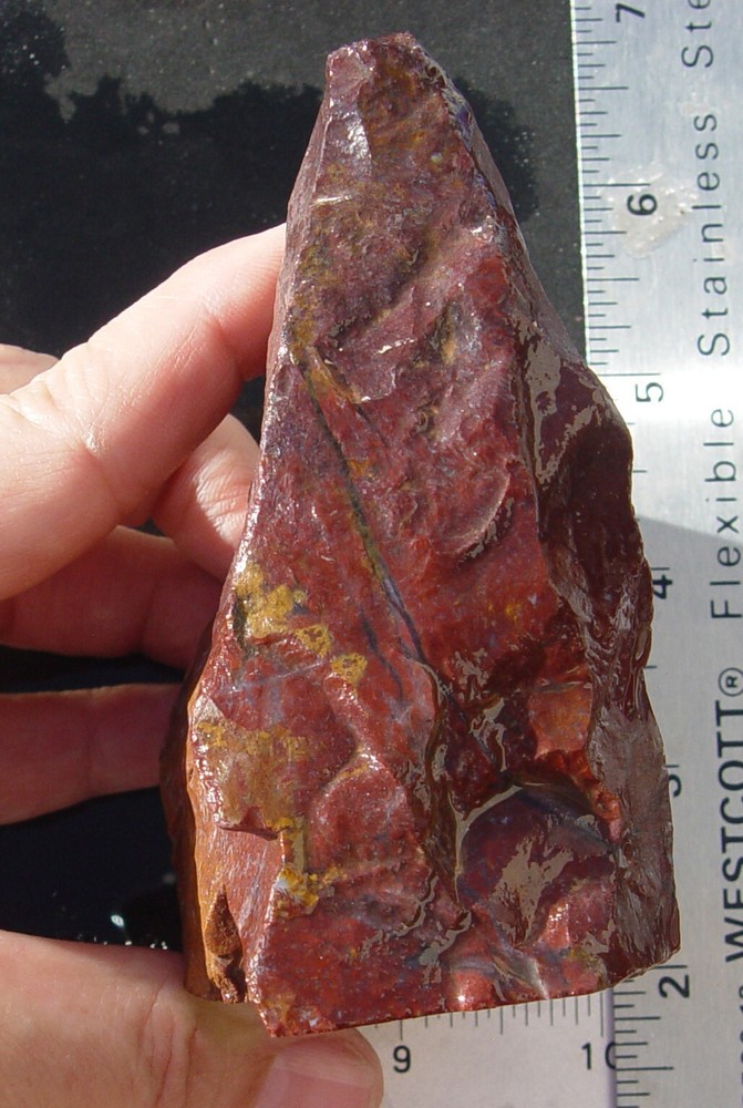 Red Moss Agate Small Lapidary Rough 889