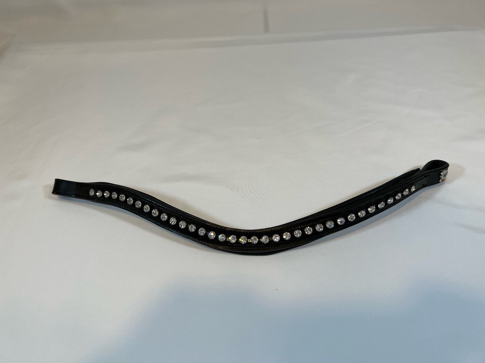 Contoured Crystal Browband Full Size