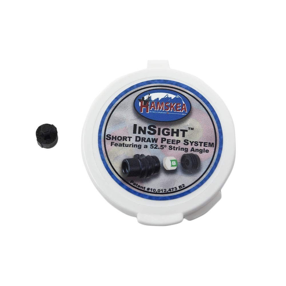HAMSKEA ARCHERY SOLUTIONS Insight Short Draw Standard Peep Kit (SD White