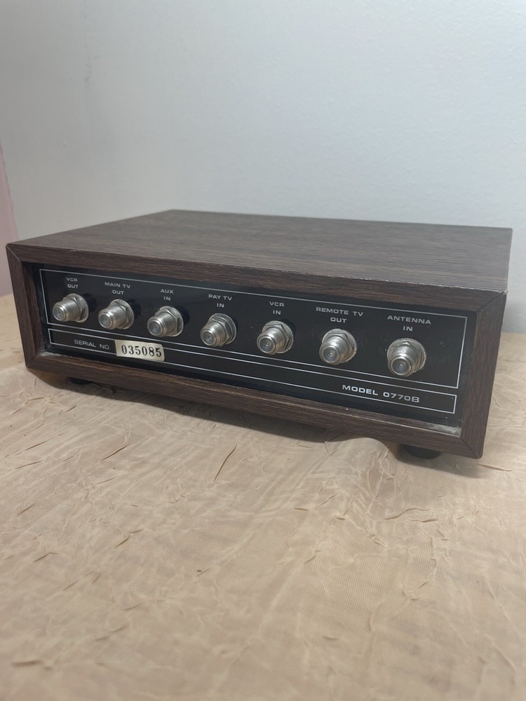 Vintage Channel Master Video Control Center Model 0770B