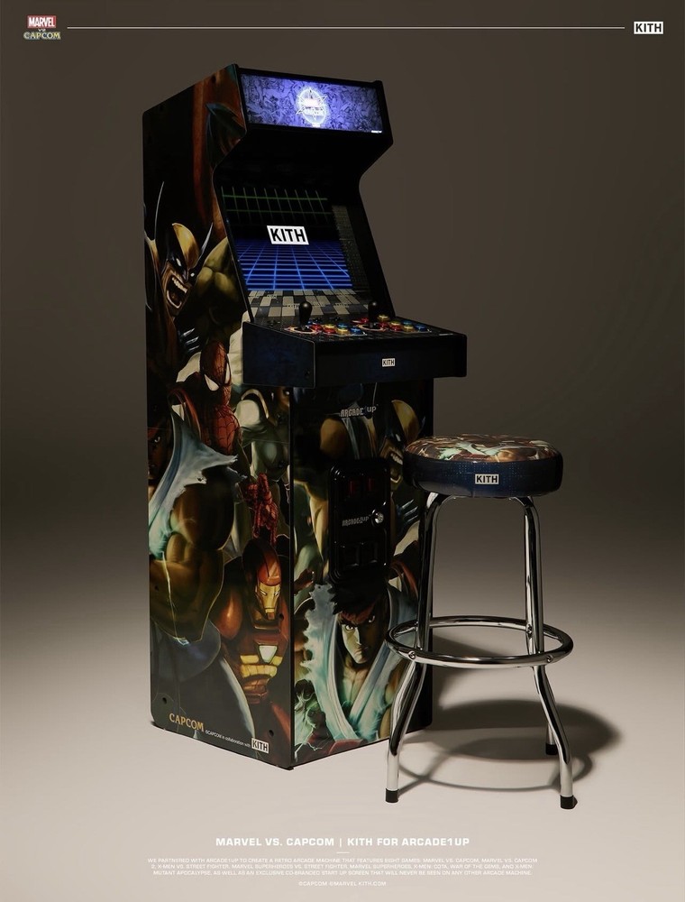Kith Arcade1UP Marvel Vs Capcom 2 Arcade Game Machine