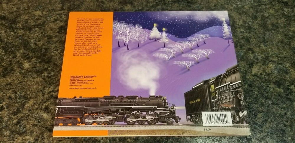 2005 Lionel Train Catalog Volume 2