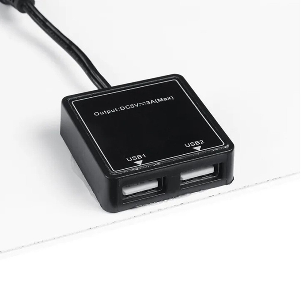 Solar Panel Kit 10A-100A Controller 12-18V Battery Charger Dual USB Caravan