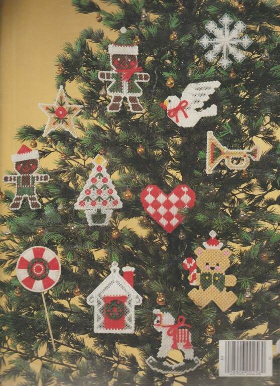 OOP!!! CHRISTMAS ORNAMENTS FOR PLASTIC CANVAS 24 PROJECTS