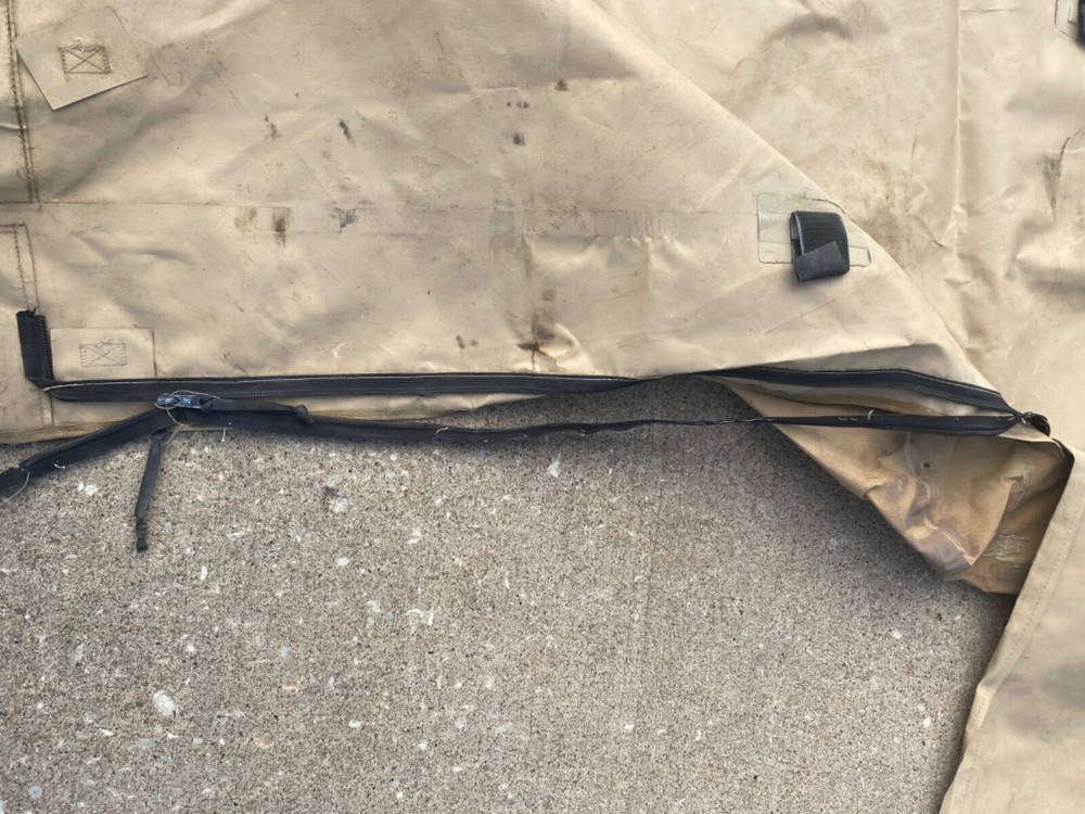 Humvee 2 Door Tan Cargo Cover