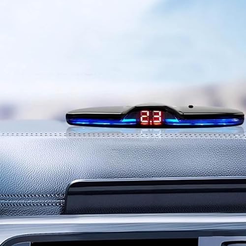 Rear Parking Sensor System with 4 Sensors, LED Display & Warning Buzzer - Backup