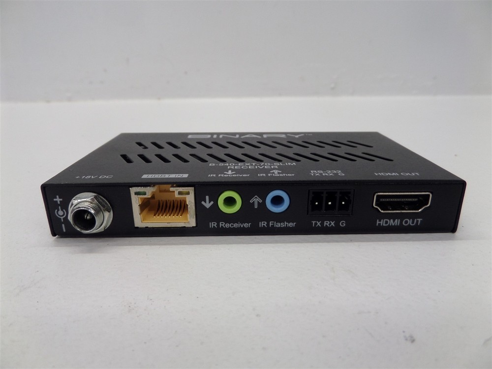 Binary B-540-EXT-70-SLIM Receiver - No Power Supply