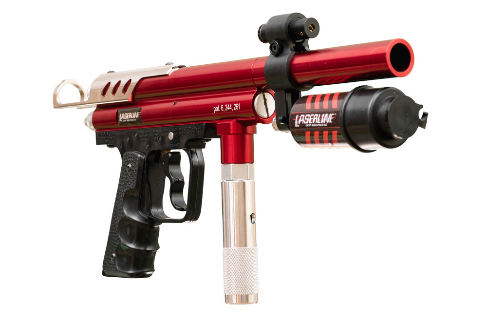 LaserLine Kit 21010-10 - LaserLine Pro Kit w/4 CO₂ Cylinders+3Pull Line Spools