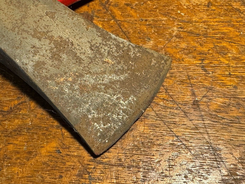 Vintage Fire Engine Red Fiberglass Handle Axe Hatchet Carpenter’s Tools