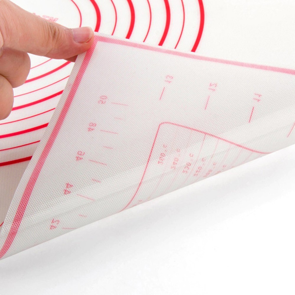 Silicone Dough Rolling Mat Baking Mat Kitchen Tools for Cookie Pizza Pastry