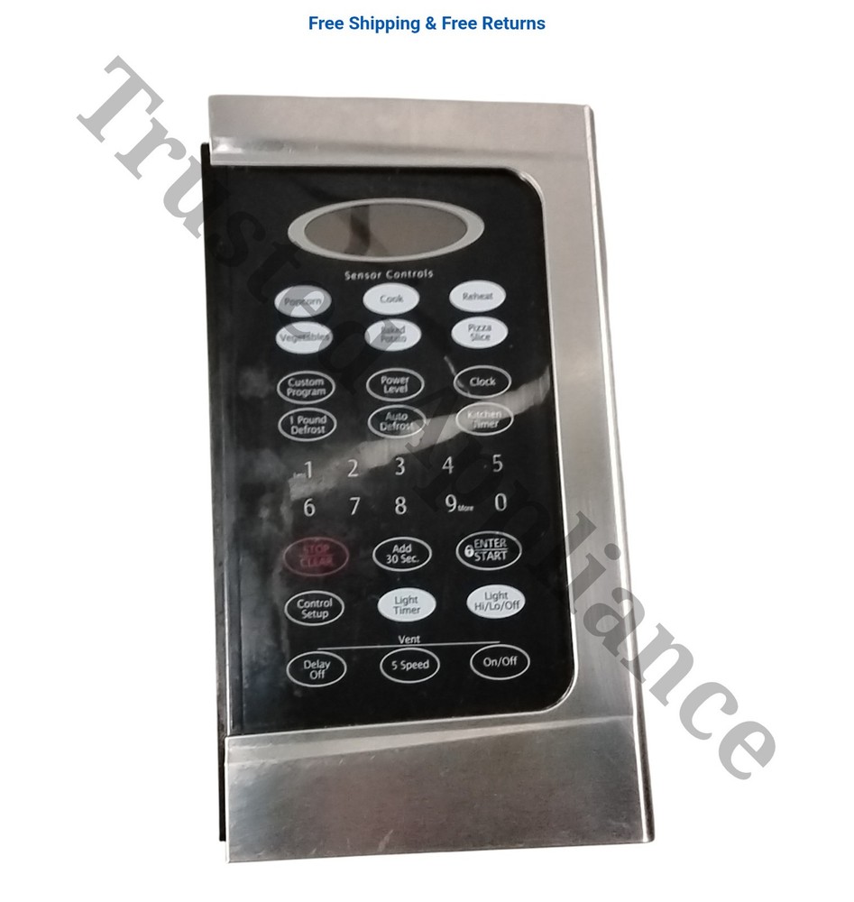 Microwave Control Panel Console MMV5165BAB, mmv5165BAB A Stainless