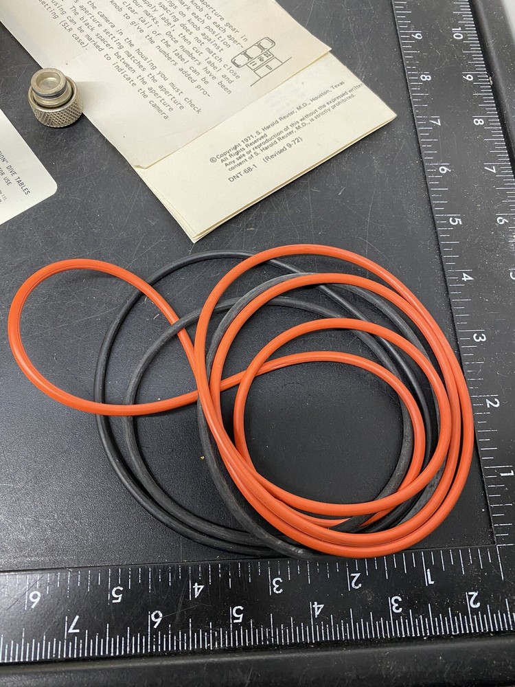 IkeLite Sublite Dive Light Gaskets and misc parts