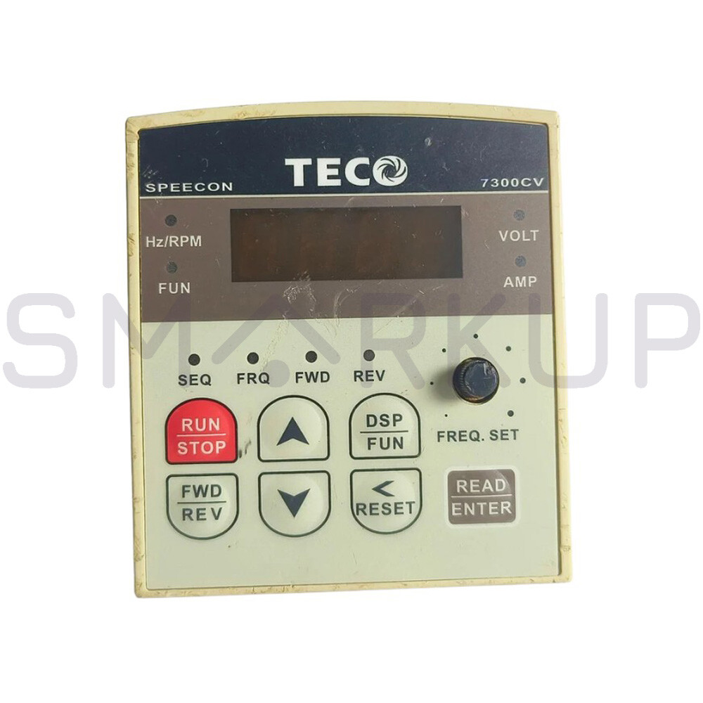Used & Tested TECO 7300CV Inverter Panel