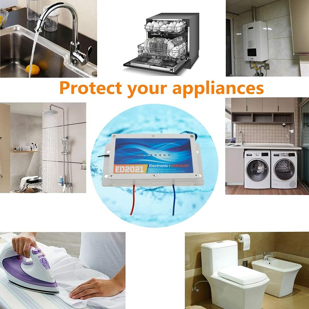 Electronic Water Descaler System Alternative Salt Free Water Softener