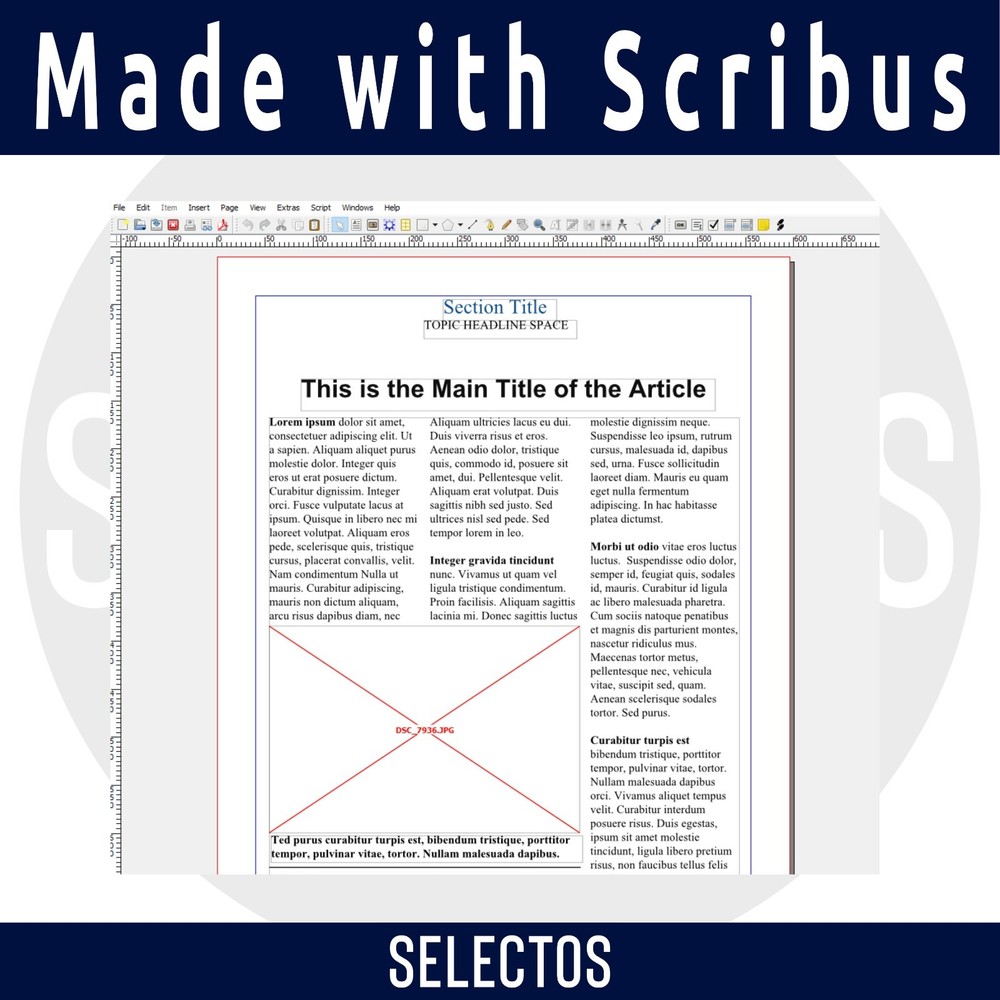 Desktop Publishing Windows & mac Scribus DVD make Cards Banners Brochures a more