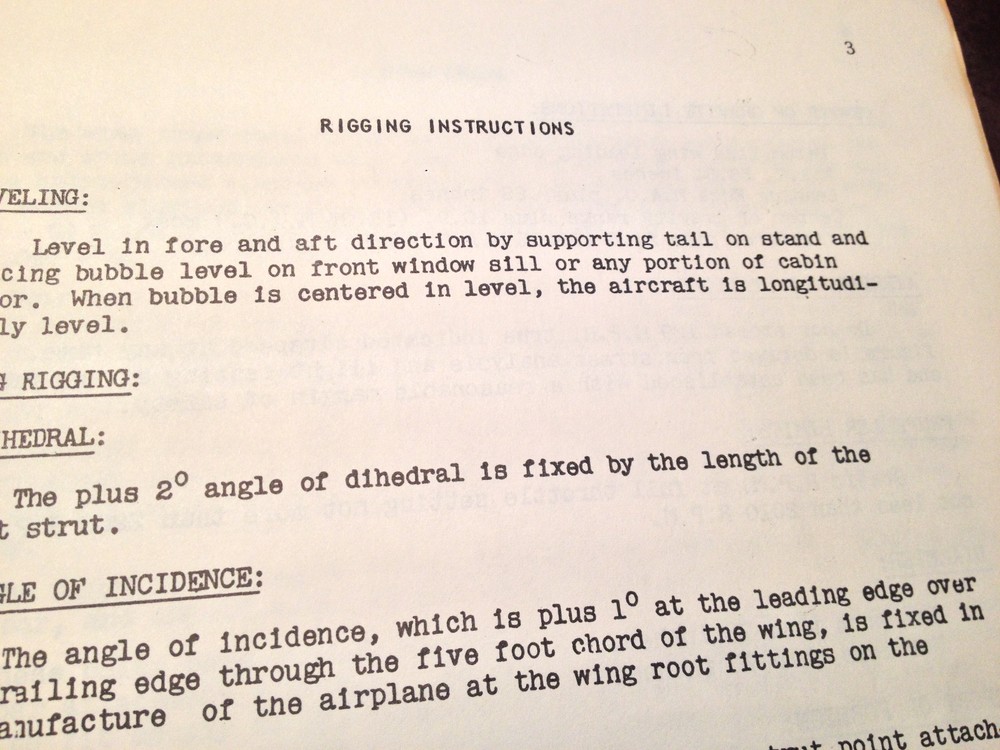 Aeronca Champion Model 7A Service Manual