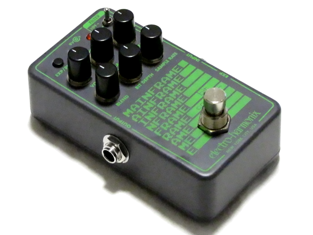 Used Electro-Harmonix EHX Mainframe Bit Crusher Guitar Effects Pedal