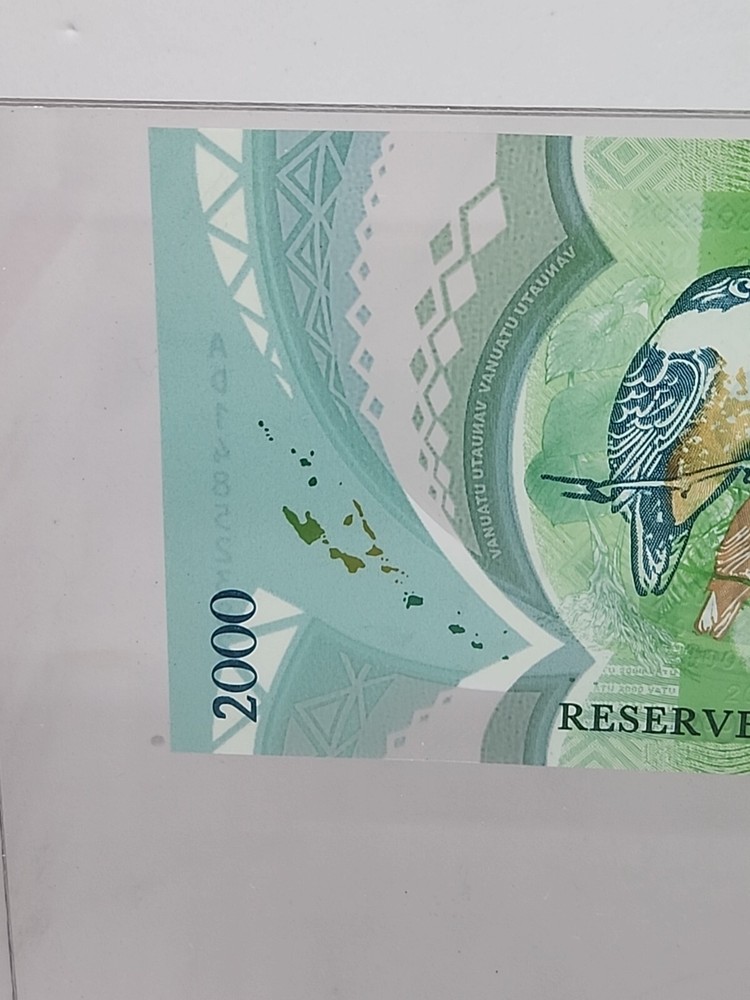 Vanuatu, 2000 Vatu, 2014, POLYMER, Birds