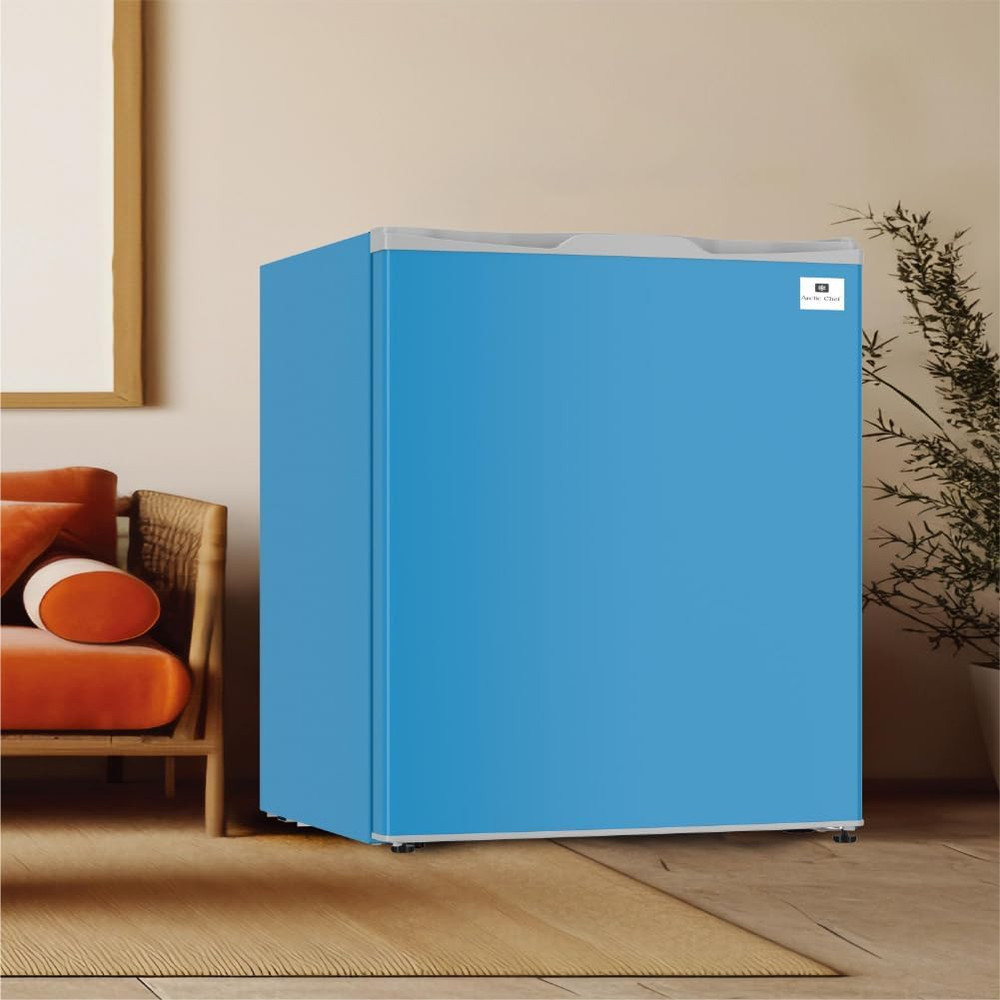 Mini Refrigerator-Freezer Compartment-Adjustable Thermostat Control-Reversible D
