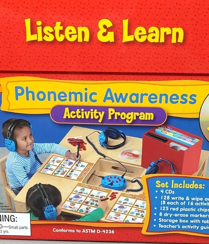Lakeshore Listen & Learn Phonemic Awareness Activity Program CD Version JJ327