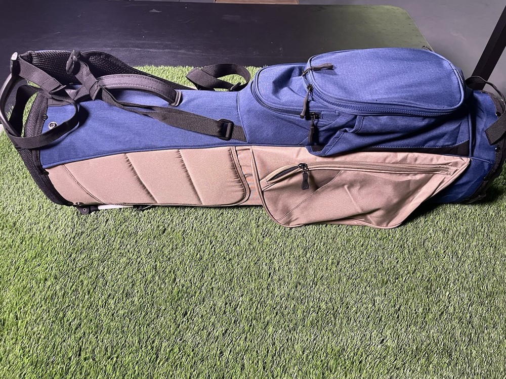 Taylormade Flextech Stand Bag - Navy/Tan