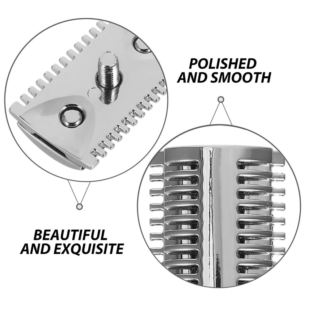 Replacement safety Razor Head Open comb