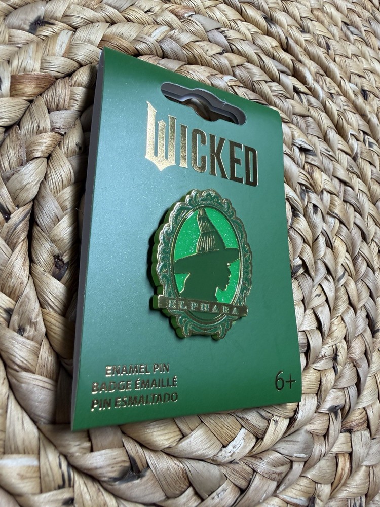Loungefly Wicked Elphaba Glitter Frame Enamel Pin
