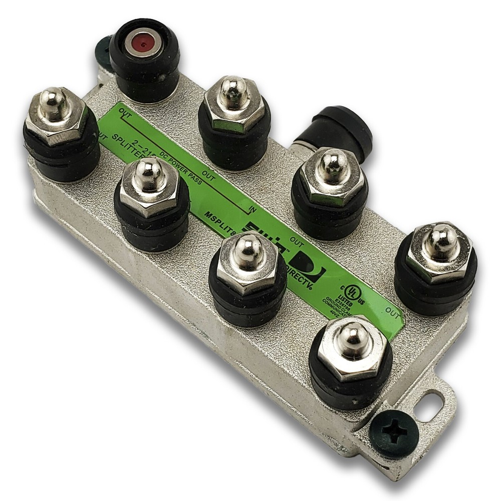 Directv SWM Approved 8-Way Splitter (2)