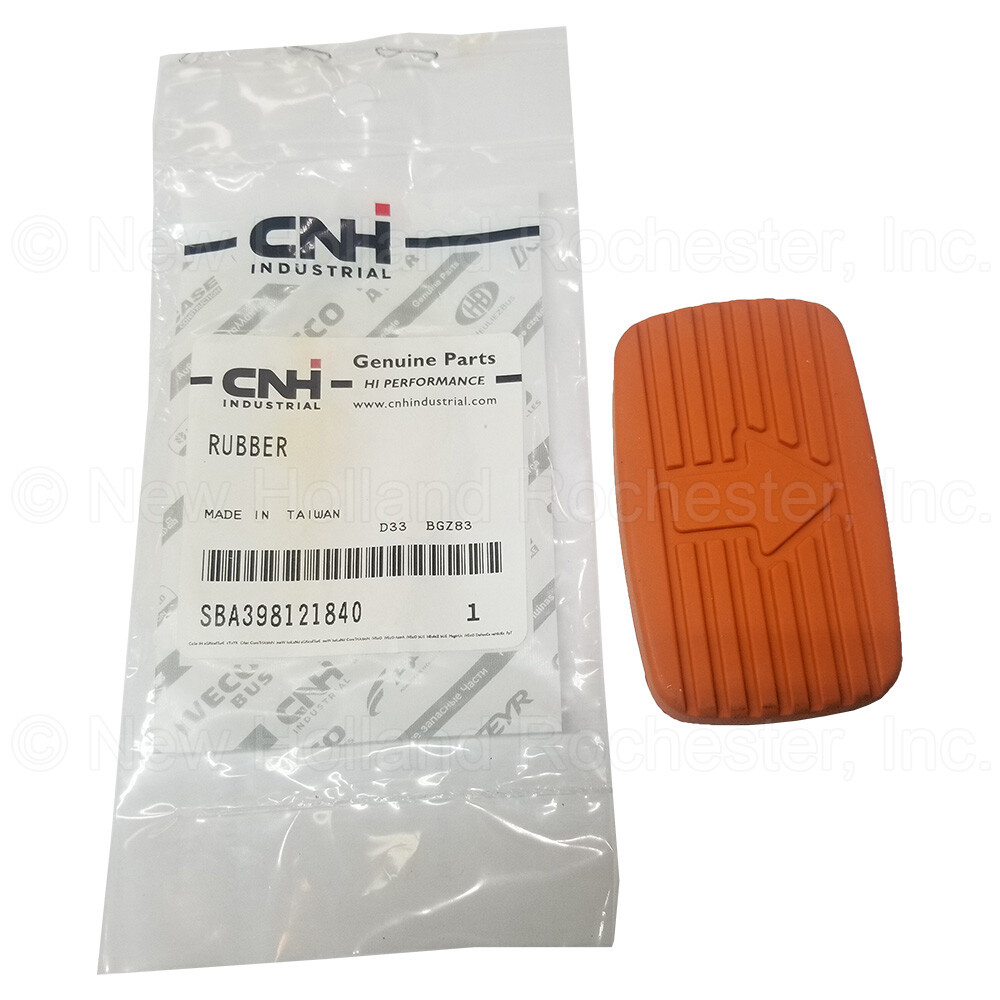 New Holland Rubber Part # SBA398121840