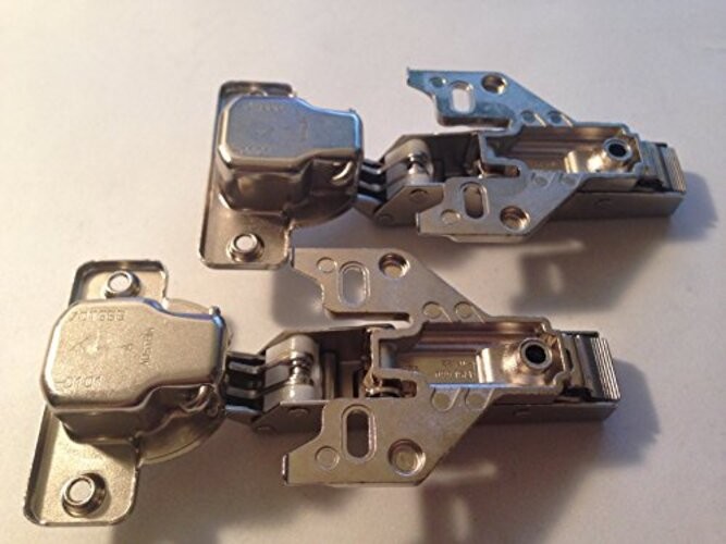 2 120 Degree Clip On Hinge With Face Frame Adapter - NEW