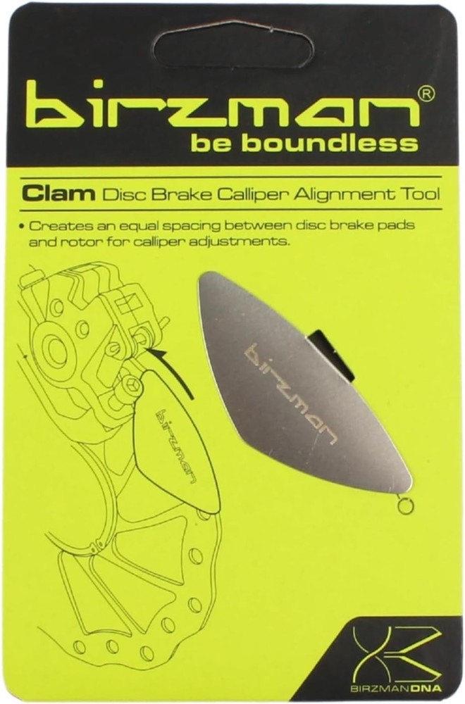 Birzman Clam 3pc Set | Durable Disc Brake Tool – Precision size 7.75, Colour