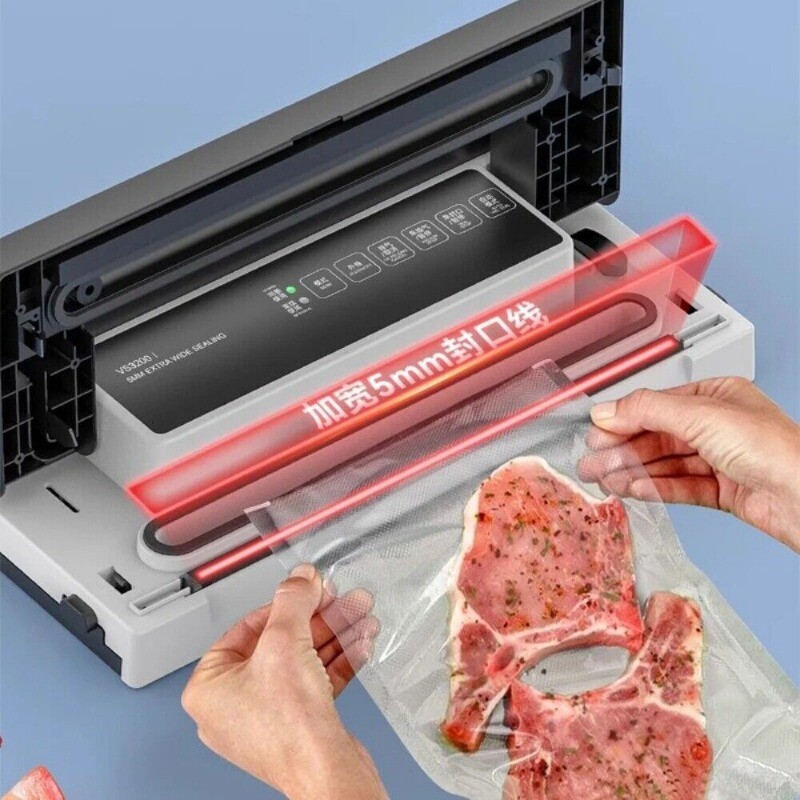 Automatic Vacuum Sealing Machine Small Home Vacuum Packaging Machine 220V/110V