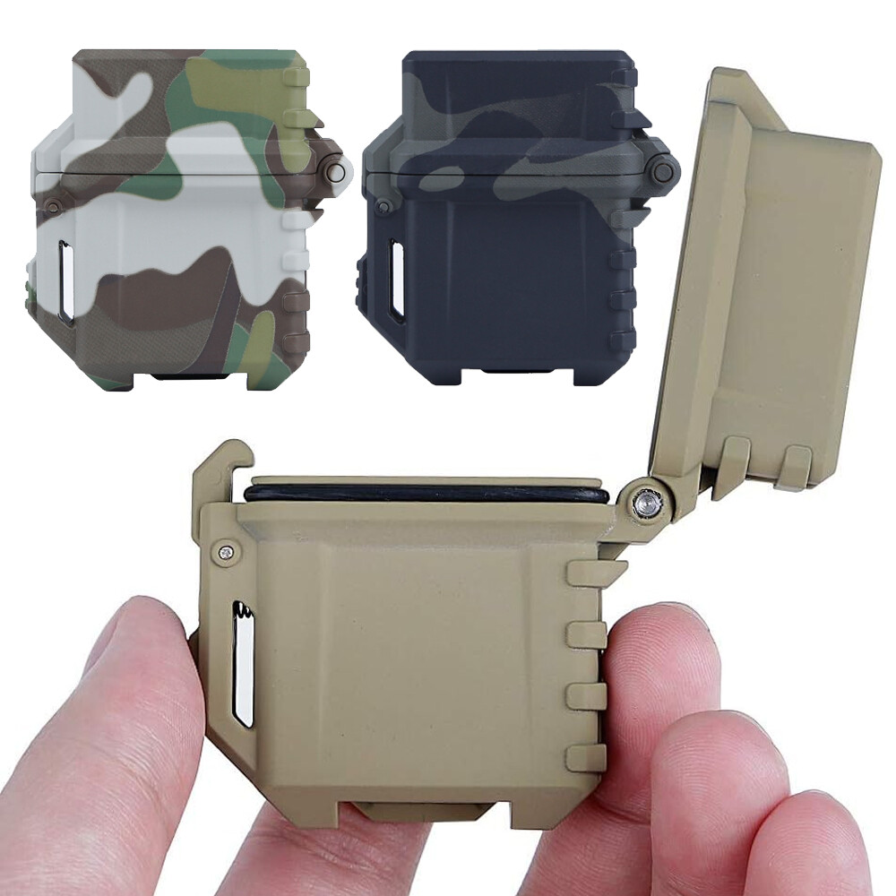 Tactical Lighter Storage Case Container Organizer Holder for Lighter Inner Tank